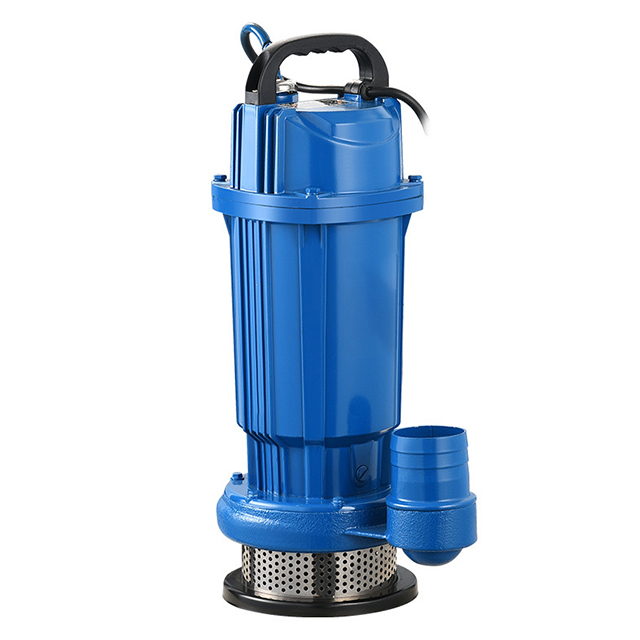 Pompe submersible monophasée en acier inoxydable de type QDX