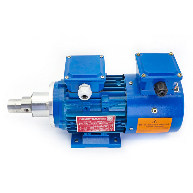 Pompe à mesure de l'engrenage micro magnétique avec moteur de fréquence variable à l'épreuve des explosions