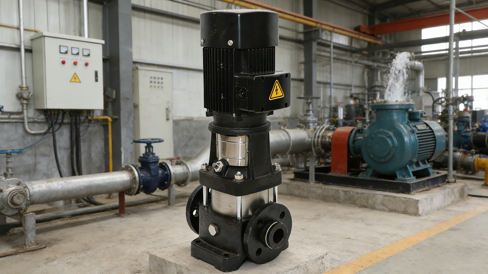 Pompe centrifuge &agrave; plusieurs &eacute;tages CDLF