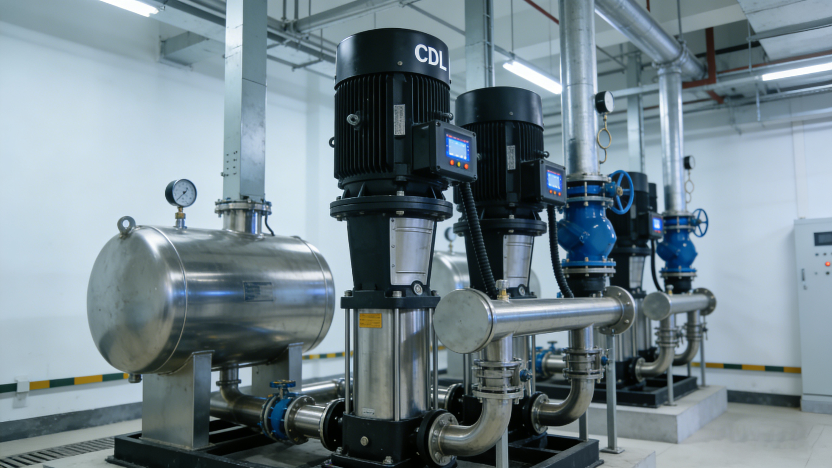 Pompes centrifuges multicellulaires verticales CDL/CDLF