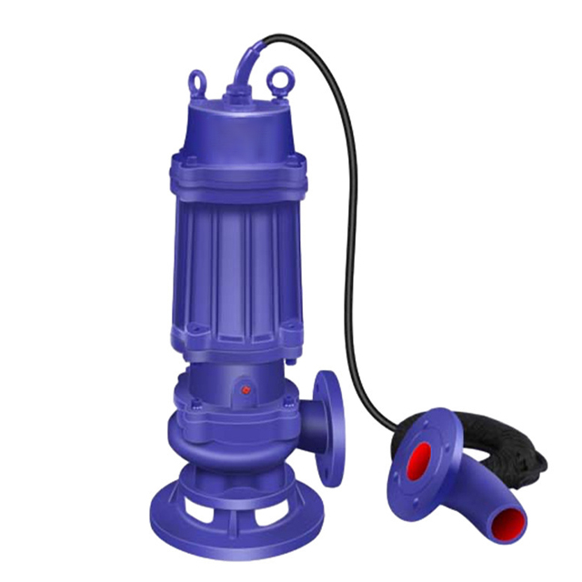 Pompe à eaux usées submersible à une roue à canal