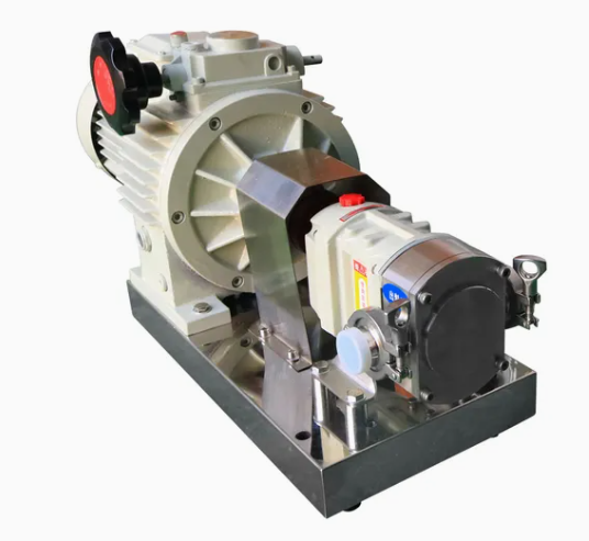 vitesse r&eacute;glable sanitaire standard de pompe du rotor 3A pour le transport de boue de chocolat de sirop
